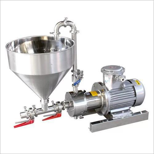 Homogenizer pump inline mixing pump