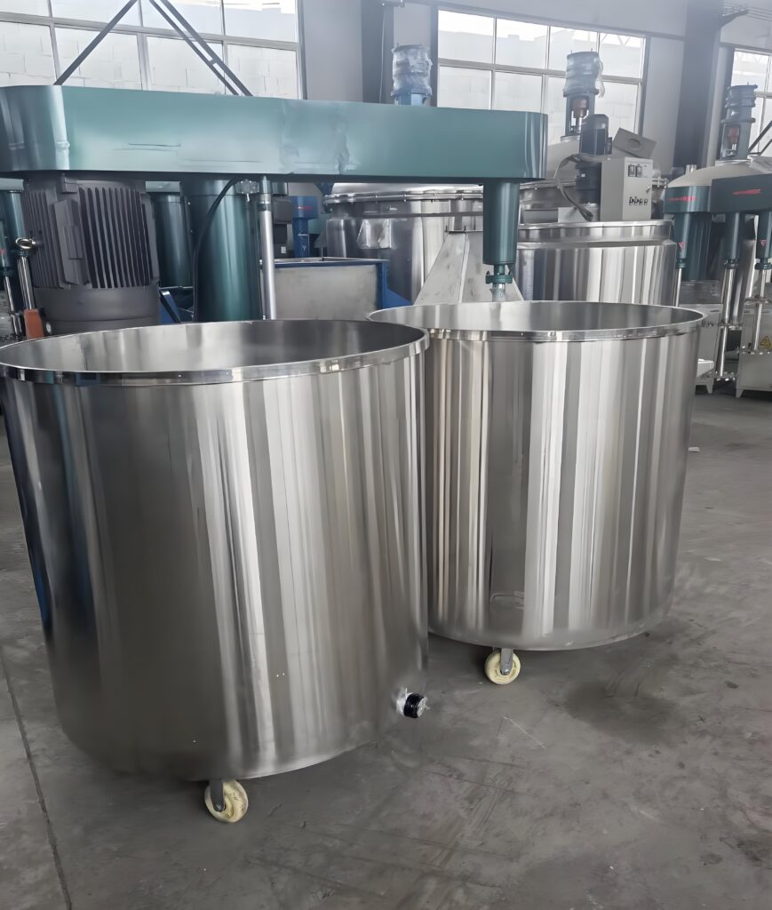 Paint tank tank for dispersers paint making machine